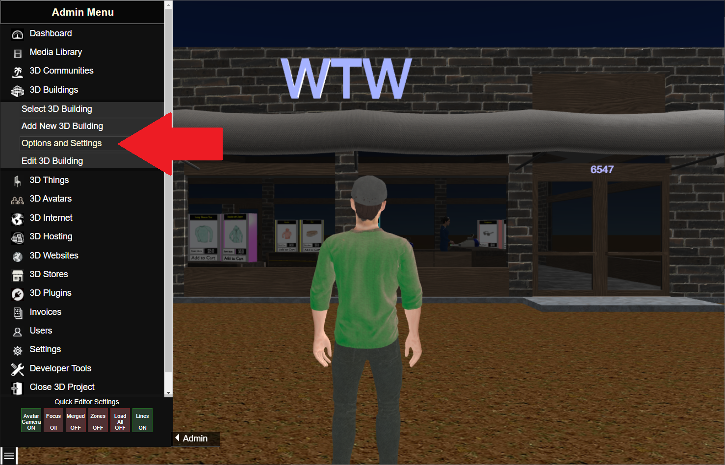 Options and Settings