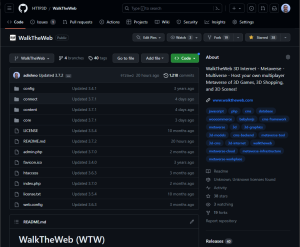 Download WalkTheWeb at GitHub