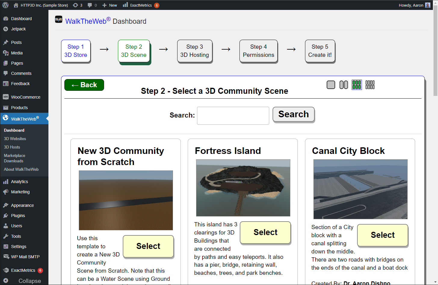 WalkTheWeb Step 2