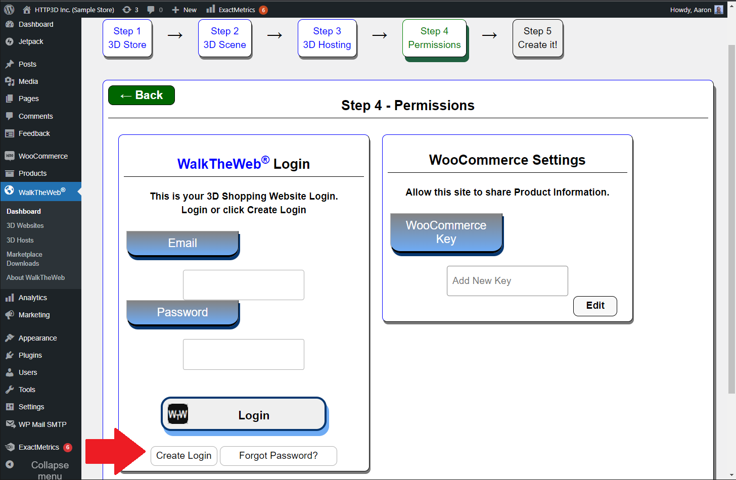 WalkTheWeb Step 4A