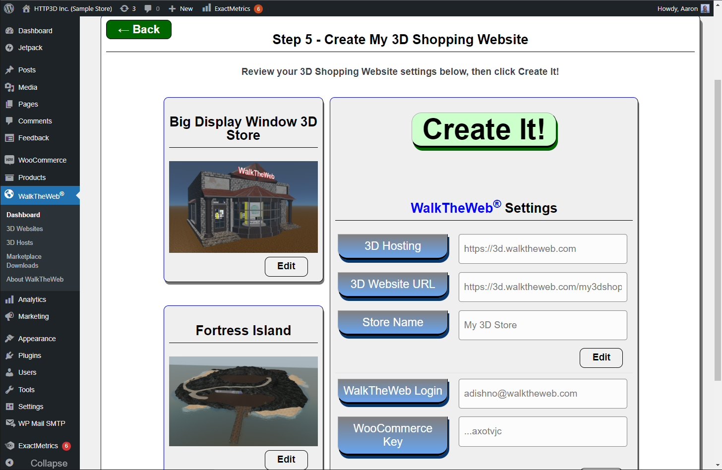 WalkTheWeb Step 5